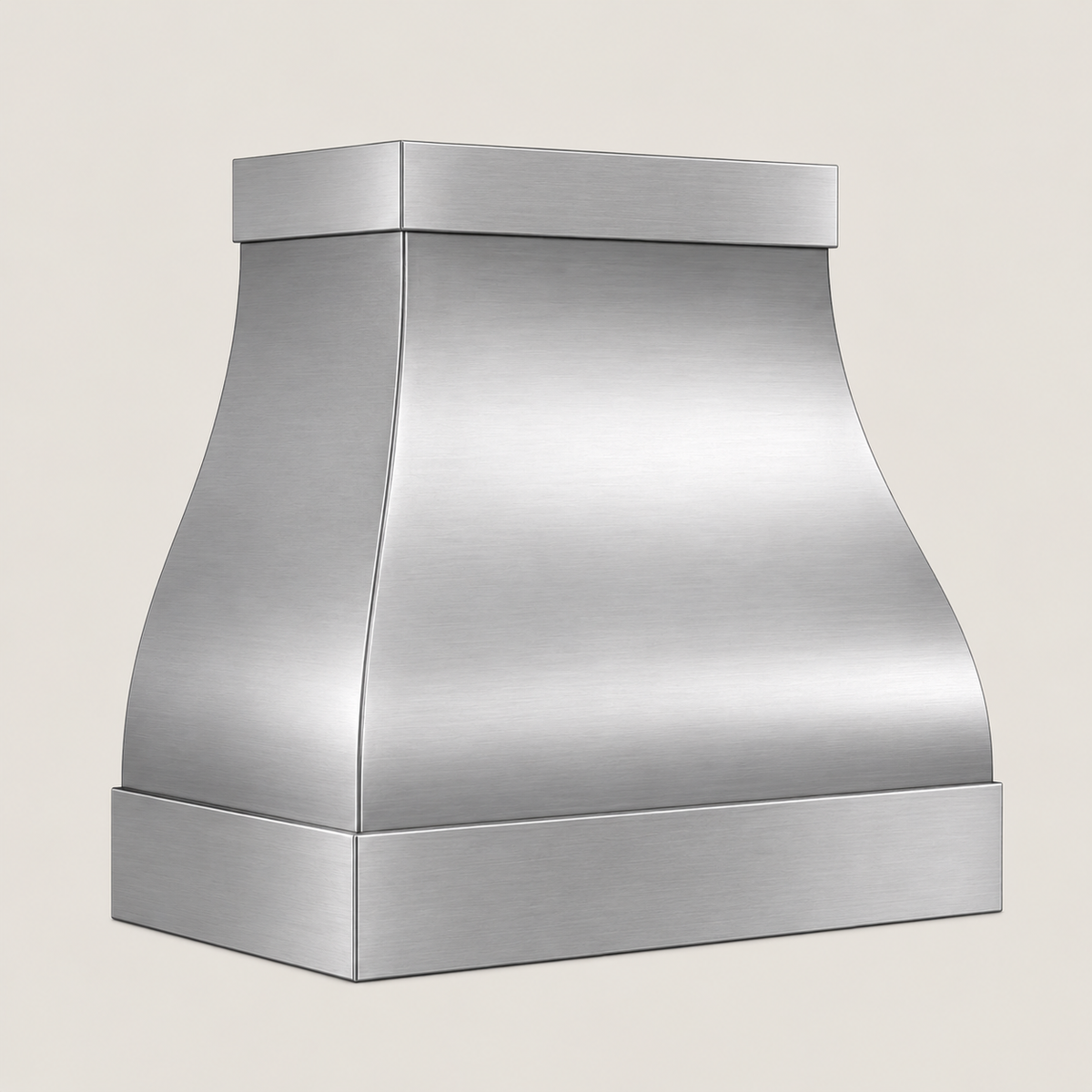 Custom Stainless Steel Bell Shape Range Hood - SHBE01
