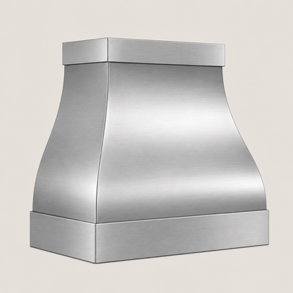 Custom Stainless Steel Bell Shape Range Hood - SHBE01