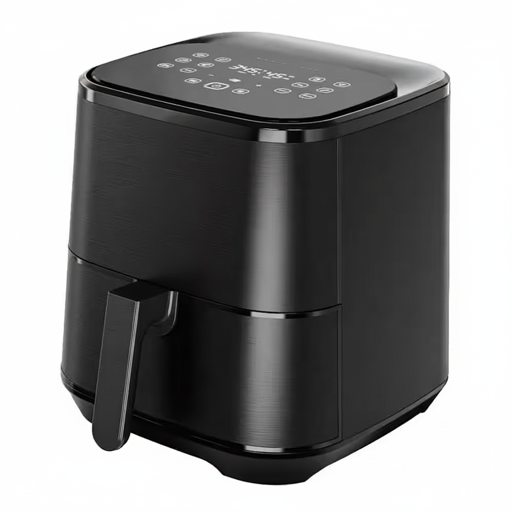 5.8 Qt. Panel Air Fryer, in Black