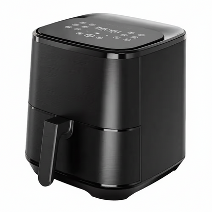 5.8 Qt. Panel Air Fryer, in Black