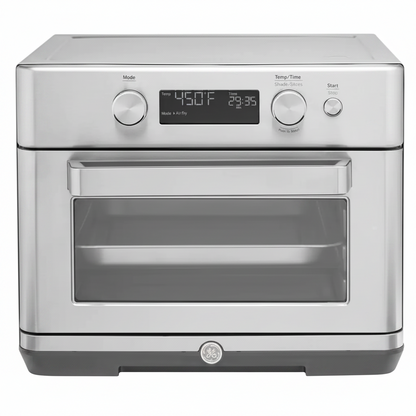 Stainless Steel Digital Air Fryer Toaster Oven with 8 Cooking Modes