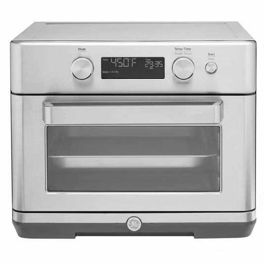 Stainless Steel Digital Air Fryer Toaster Oven with 8 Cooking Modes