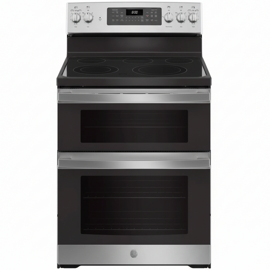 30" 6.6 Cu. Ft. Freestanding Electric Range with 5 Elements and Convection Oven
